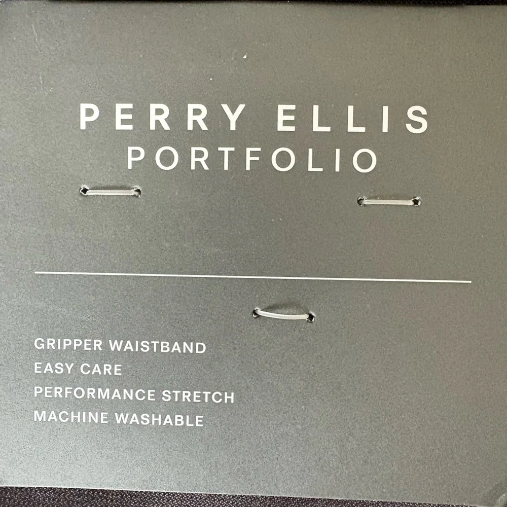 Perry Ellis Porfolio Modern Fit Stretch Dress Pants 36x32 NWT